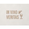 Drevená dekorácia In vino veritas (Farba obrazu Dub Sonoma)