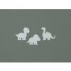 Nálepka do detskej izby Dinosauríky (Farba obrazu Sivá)