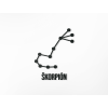 Nálepka súhvezdie Škorpión