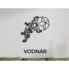 Nálepka na stenu znamenie Vodnár