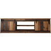 RTV GRANERO old wood z półką czarne tło