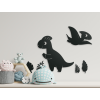 Zostava detských nálepiek Dinosauríky (6 ks)