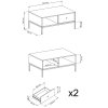 ML 104 MONO KONFERENCNY STOLIK ROZMERY