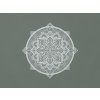 Drevená mandala Vášeň (Farba obrazu Sivá)
