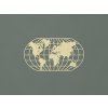 Nástenná mapa sveta (Farba obrazu Prírodná)