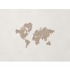 Moderná dekorácia mapa sveta na stenu (Farba obrazu Dub Sonoma)