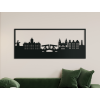 Obraz Amsterdam (Farba obrazu Sivá, Rozmer obrazu 25,5 x 62 cm)
