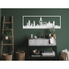 Obraz Londýn panoráma (Farba obrazu Sivá, Rozmer obrazu 20,5 x 62 cm)