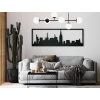 Obraz New York panoráma (Farba obrazu Sivá, Rozmer obrazu 20,5 x 62 cm)