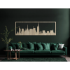 Obraz New York panoráma (Farba obrazu Sivá, Rozmer obrazu 20,5 x 62 cm)