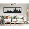 Obraz Praha panoráma (Farba obrazu Sivá, Rozmer obrazu 20,5 x 62 cm)