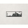 Obraz Frankfurt panoráma (Farba obrazu Antracit)