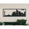 Obraz Frankfurt panoráma (Farba obrazu Sivá, Rozmer obrazu 20,5 x 62 cm)