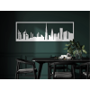 Obraz Dubaj panoráma (Farba obrazu Sivá, Rozmer obrazu 20,5 x 62 cm)