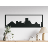 Obraz Dillí panoráma (Farba obrazu Sivá, Rozmer obrazu 20,5 x 62 cm)