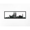 Obraz Kuala Lumpur panoráma (Farba obrazu Sivá, Rozmer obrazu 20,5 x 62 cm)