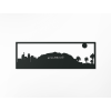 Obraz Los Angeles panoráma (Farba obrazu Sivá, Rozmer obrazu 20,5 x 62 cm)