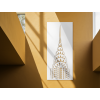 Obraz Chrysler Building, New York (Farba obrazu Sivá, Rozmer obrazu 45,5 x 20,5 cm)
