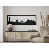Obraz Kjóto panoráma (Farba obrazu Sivá, Rozmer obrazu 20,5 x 62 cm)