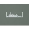 Obraz Hongkong panoráma (Farba obrazu Sivá)