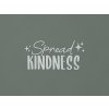 Drevená nálepka Spread kindness (Farba obrazu Sivá)