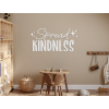 Drevená nálepka Spread kindness