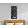 AKCIA - Obraz z dreva Listy, Čierna