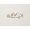 Obraz Hory a stromy (Farba obrazu Dub Sonoma)