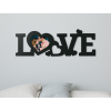 Fotorámik na stenu LOVE