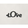 Moderný fotorámik Love (Farba obrazu Antracit)