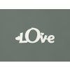 Moderný fotorámik Love (Farba obrazu Biela)
