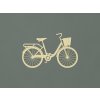 Nálepka na stenu Retro bicykel (Farba obrazu Prírodná)