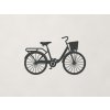Nálepka na stenu Retro bicykel (Farba obrazu Antracit)