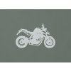 Nálepka na stenu Športová motorka (Farba obrazu Sivá)