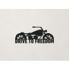 Obraz Harley - Drive to freedom (Farba obrazu Čierna)