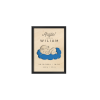 Spomienkový obraz k narodeniu bábätka Ahojte!