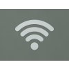 Nálepka Wifi na stenu (Farba obrazu Sivá)
