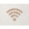 Nálepka Wifi na stenu (Farba obrazu Dub Sonoma)