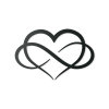 Nálepka Symbol nekonečnej lásky