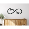 Symbol Nekonečná láska s nápisom You & Me