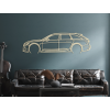 Obraz na stenu Audi RS6 (Farba obrazu Sivá, Rozmer obrazu 18 x 60 cm)