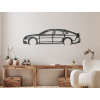Nálepka na stenu Audi A7 Sportsback (Farba obrazu Sivá, Rozmer obrazu 16,5 x 60 cm)
