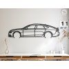 Nálepka na stenu Audi A7 Sportsback (Farba obrazu Sivá, Rozmer obrazu 16,5 x 60 cm)