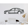 Obraz Mercedes E63 AMG (Farba obrazu Sivá, Rozmer obrazu 18,5 x 60 cm)