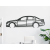 Obraz Mercedes E63 AMG (Farba obrazu Sivá, Rozmer obrazu 18,5 x 60 cm)