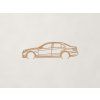 Obraz Mercedes E63 AMG (Farba obrazu Buk Bavaria)