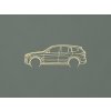 Moderná nálepka BMW X3 (Farba obrazu Prírodná)
