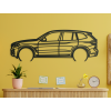 Moderná nálepka BMW X3 (Farba obrazu Sivá, Rozmer obrazu 21,5 x 60 cm)