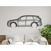 Dekorácia na stenu BMW X5 E70 (Farba obrazu Sivá, Rozmer obrazu 21 x 60 cm)