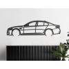 Obraz na stenu BMW M5 Competition (Farba obrazu Sivá, Rozmer obrazu 17 x 60 cm)